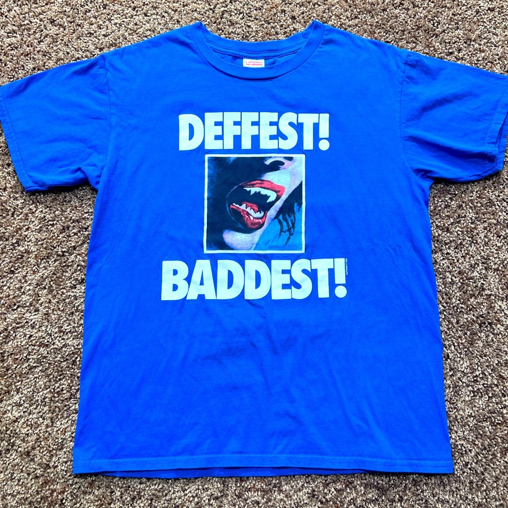Supreme 2009 deffest baddest t-shirt mens size medium